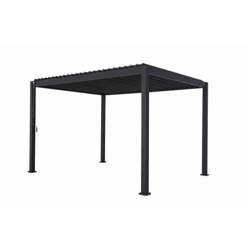 Pergola ogrodowa aluminiowa MIRADOR Premium 111 Delux 3 x 4 m Antracyt